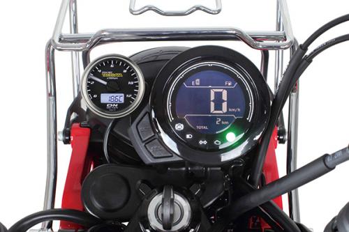 HONDA CT125 新型ハンターカブ(JA55) SP武川（TAKEGAWA） Φ48スモールDNタコメーター 12500RPM