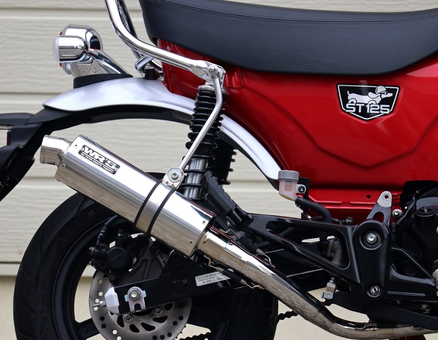 HONDA Dax125(8BJ-JB04) WR'S(ダブルアールズ)ダウンタイプ ショートオーバルフルエキゾースト